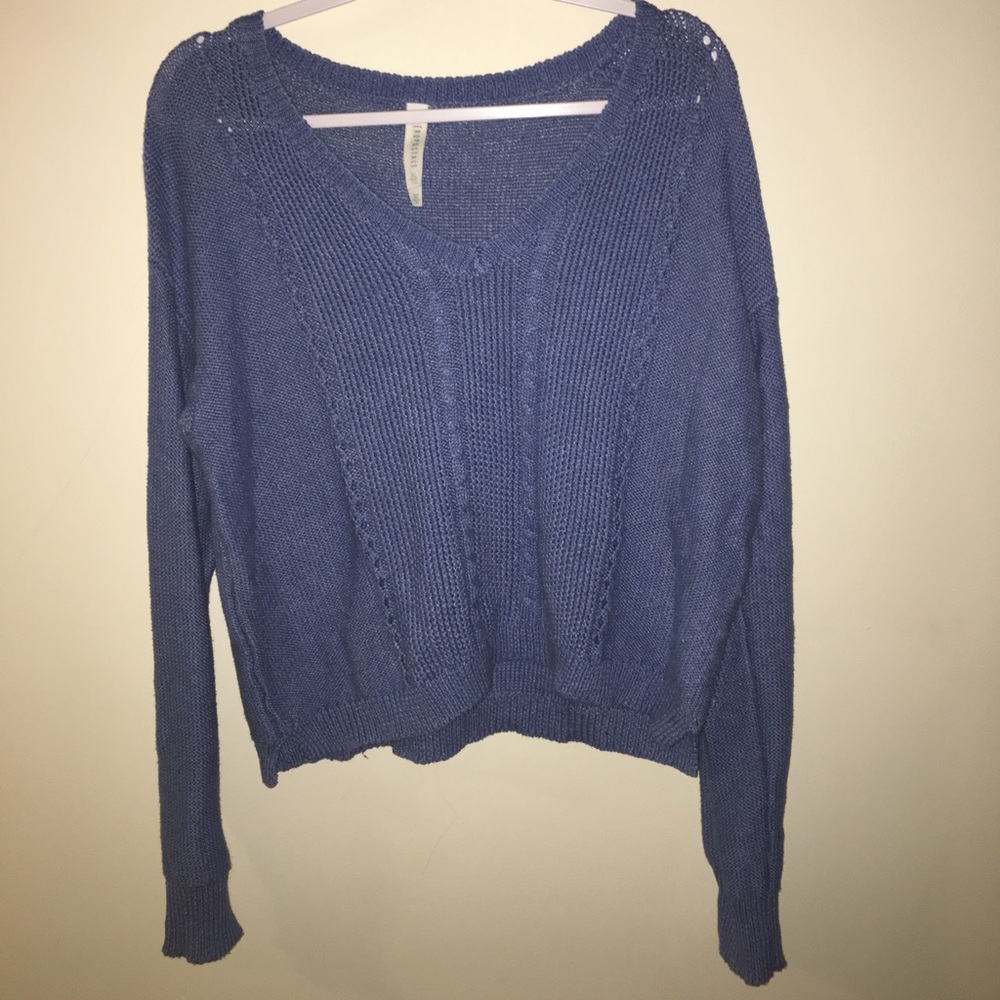 Oversized baggy knit sweater